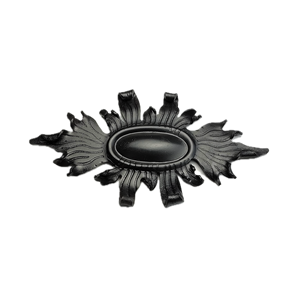 Forged <b>Cast</b> Iron Fence Gate Accessories Anti Rust European Style Weldable Components <b>Powder</b> Coated Vietnam Manufacturer - Product Image 1