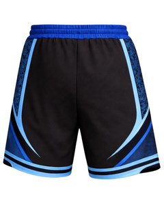 Shorts de basket-ball pour hommes bleu royal et noir, respirants, à séchage rapide, pour le sport, la gym, l'entraînement, la course à pied, shorts athlétiques, fabricant OEM personnalisé - Product Image 5