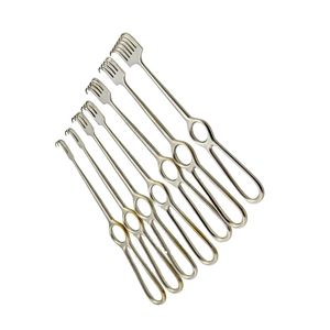 Cortador de Piel Reutilizable de Acero Inoxidable para Uso Veterinario, Marca Volkman, Ortopédico, Manual, 3 Puntas, Retractor a Filar Recto, con Certificación CE - Product Image 5