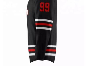 เสื้อฮอกกี้แขนยาวสำหรับผู้ชาย พิมพ์ลายได้ตามต้องการ เสื้อกีฬาระบายอากาศได้ดี ผลิตจากโพลีเอสเตอร์ ชุดทีม แห้งเร็ว เหมาะสำหรับการฝึกซ้อม - Product Image 6