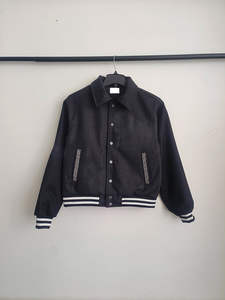 Chaqueta Universitaria de Béisbol para Hombre, Chaqueta Universitaria de Alta Calidad para Hombre, Chaquetas Universitarias Lisas para Invierno y Otoño - Product Image 2