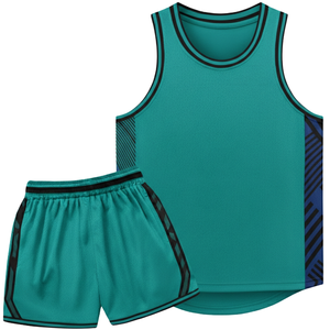 Uniformes de Baloncesto Estéticos para Mujer, Conjunto Personalizado por Sublimación, Camiseta y Pantalones Cortos, Ropa Deportiva sin Mangas para Entrenamiento - Product Image 1