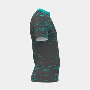 OEM Unisex Short Sleeve <b>Compression</b> Rash Guard Breathable Quick Dry Anti-UV Polyester/Spandex Gym Workout T-<b>Shirt</b> - Product Image 3