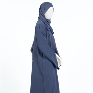 ชุดอาบายะห์สำหรับสตรีชาวมุสลิมอินเดียปากีสถาน ดีไซน์ใหม่ทันสมัย ชุดมุสลิมแบบดั้งเดิม สวมใส่ได้ทุกขนาด สไตล์วินเทจ ระบายอากาศได้ดี - Product Image 1