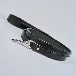 2026 Top Selling High Quality Wholesale Luxury Adjustable And Secure Buckle Custom Design Leather Dog Leash - Product Image 3