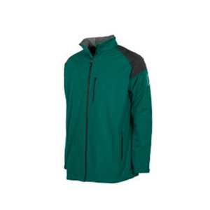 Men's <b>Blue</b> Windproof Racer Jacket Stand Collar Zipper Closure Polyester <b>Material</b> Sporty Autumn Wear Regular Fit - Product Image 4