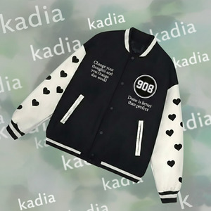 Custom Logo Plus Size Baseball <b>Jacket</b> OEM Service Embroidery Patches Letterman <b>Jacket</b> High Quality lightweight Varsity <b>Jacket</b> - Product Image 4