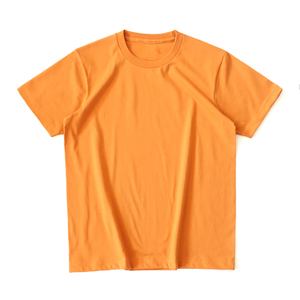 T-shirt unisexe en coton de haute qualité, col rond, manches courtes, motif uni, décontracté, 100 % coton, respirant, idéal pour l'été - Product Image 5