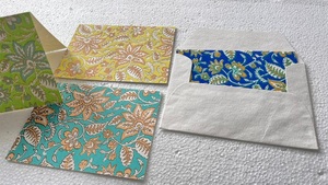 Tarjeta de Boda Hecha a Mano con Fibra de Algodón Natural, Estilo Amor, Forma Rectangular, con Técnicas Centenarios - Product Image 6