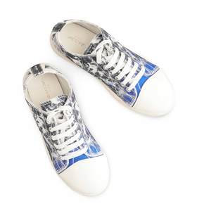 Mujer Azul Casual Sneaker AT7403 Fitness Zapatos para caminar - Product Image 1