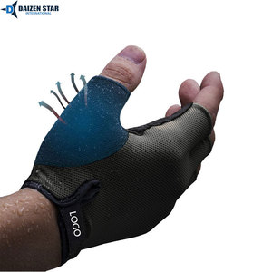 Guantes de Ciclismo de Medio Dedo con Palma de Gel Antideslizante y Transpirables - Product Image 2