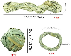 Natural Woven Grass Mat Bunny Hay Edible Chew Bedding <b>Cage</b> Liner <b>for</b> <b>Rabbits</b> - Product Image 3