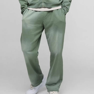 Conjunto de Sudadera con Capucha y Pantalones Deportivos de Invierno, Reversible, Resistente al Viento, Antibacteriano, 100% Algodón, Talla Grande, Ecológico y Ligero - Product Image 5