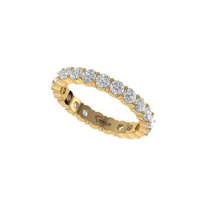 แหวนเพชรทรงกลมเพาะเลี้ยงในห้องปฏิบัติการ เงินแท้ 925 ทอง 9K 14K 18K เครื่องประดับสำหรับผู้หญิง แหวนแต่งงานและแหวนหมั้น - Product Image 3