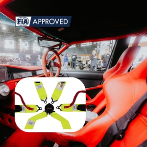 Arnés de Carreras de Alto Rendimiento TBRACING FIA 8853 2016 OEM ODM Venta al por Mayor Ajuste Ergonómico y Sistema de Ajuste Seguro - Product Image 2