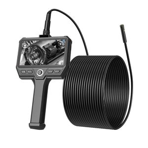 Nuovo Endoscopio Ultra Rigido con Cavo da 10m, Schermo IPS HD da 5 Pollici, 8+2 Luci, Borescopio Industriale 8X con Alta Luminosità - Product Image 1