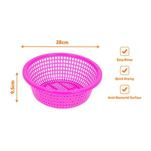 Panier égouttoir haute vitesse pour nouilles, passoire hygiénique pour légumes, bassin de préparation d'ingrédients inodore pour cantine - Product Image 3