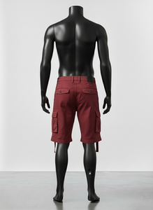 กางเกงขาสั้นคาร์โก้ผู้ชายสำหรับฤดูร้อน กางเกงขาสั้นคาร์โก้ลำลองสไตล์ไฮสตรีทเหนือเข่า ผ้าฝ้าย กางเกงขาสั้นซาฟารีสำหรับผู้ชาย - Product Image 6