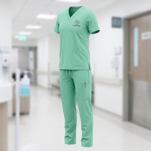 Wholesale Custom <b>Nurse</b> <b>Scrubs</b> Stretchy Plus Size <b>Scrubs</b> Jogger Sexy Fashion Women Nursing <b>Scrubs</b> Uniforms Sets Water Repellent - Product Image 2