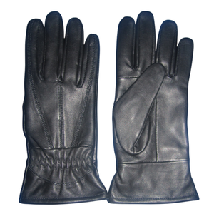 Guantes de piel de oveja auténtica para hombre con logotipo personalizado, los mejores guantes de invierno a la moda, guantes cálidos de invierno con pantalla táctil para conducir, venta al por mayor - Product Image 6