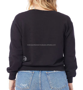 Sweat à capuche surdimensionné tricoté 100% coton pour femmes nouveau Design respirant séchage rapide vêtements de sport d'hiver grande taille vêtements décontractés - Product Image 5