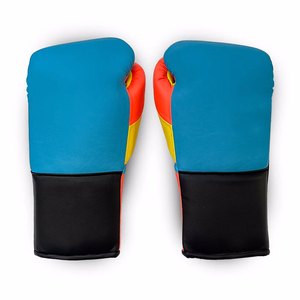 Gants de kick-boxing professionnels en cuir PU de haute qualité, 100 % cuir PU avec logo personnalisé - Product Image 3