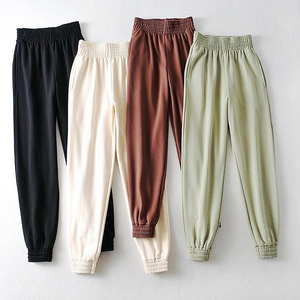 Pantalon de survêtement homme en molleton de coton 350 g/m² personnalisé, coupe décontractée, style streetwear, vente en gros, marque privée, en vrac - Product Image 1