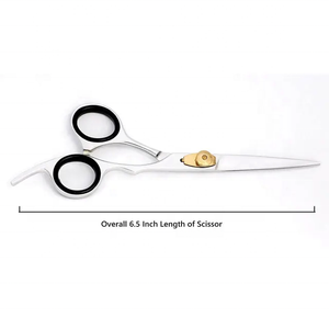 Ciseaux de coiffure professionnels 2024 de haute qualité en acier inoxydable chirurgical Tegra, 6 pouces, pour droitiers, 28 dents, manche moyen - Product Image 4