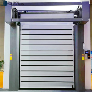 Panel <span class=keywords><strong>de</strong></span> aleación <span class=keywords><strong>de</strong></span> aluminio <span class=keywords><strong>de</strong></span> resistencia al viento <span class=keywords><strong>de</strong></span> alta eficiencia <span class=keywords><strong>de</strong></span> seguridad <span class=keywords><strong>de</strong></span> bajo precio enrollable puerta espiral rápida <span class=keywords><strong>de</strong></span> cierre rápido para taller - Product Image 3