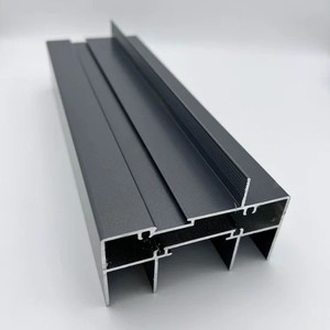 อะลูมิเนียมอัดขึ้นรูปเคลือบสีฝุ่น เกรด 6000 ความคลาดเคลื่อน 1% รุ่น TD16-สีขาว/สีบรอนซ์/สีตามสั่ง มีจำหน่ายแบบ OEM/ODM - Product Image 2