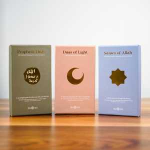 กล่องบรรจุภัณฑ์แฟลชการ์ดตัวอักษรอาหรับแบบพิมพ์ลายตามสั่ง พรีเมียม เป็นมิตรกับสิ่งแวดล้อม พร้อมคู่มือเสียง ปั๊มฟอยล์สีเงิน สำหรับเด็ก นักเรียน และผู้ใหญ่ - Product Image 1