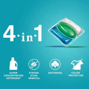 4 In 1 Wasmiddel <span class=keywords><strong>Capsule</strong></span> Milieuvriendelijke Wasmiddelpods Voor Huishoudelijke Reiniging - Product Image 2