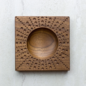 New Arrival Wooden Heart <b>Cookie</b> Stamp Mold Sunburst Pattern Embossed Biscuit Press Handmade Baking <b>Tool</b> Kitchen Bakery Gift Set - Product Image 6