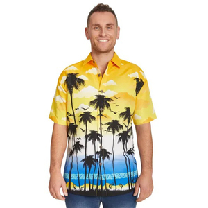 Camisas de Vacaciones para Hombre 2026, Estilo Hawaiano, Camisas con Botones y Estampado Floral, Camisetas Aloha de Moda, Ropa de Playa de Verano, Camisas con Estampado Personalizado - Product Image 5