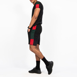 Summer New Men Casual Breathable Shorts <b>Sets</b> Short Sleeve T Shirt Shorts Solid Tracksuits <b>Set</b> Men's Brand Clothing 2 Pieces <b>Sets</b> - Product Image 2