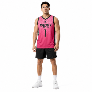 Maillot de basket-ball personnalisé par sublimation pour hommes, respirant, séchage rapide, uniforme d'équipe, t-shirt d'entraînement en mesh, vêtements de sport en gros - Product Image 3