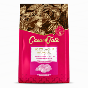 Chispas de Chocolate con Cacao y Fresa Profesionales, 1 kg, para Galletas, Postres, Repostería Comercial y Fabricación de Alimentos - Product Image 1