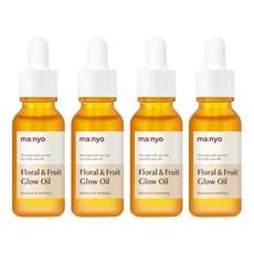 Olio Illuminante Floreale e Fruttato per il Viso di Manyo Factory, Confezione da 4 Flaconi da 20ml, Prezzo Scontato! - Product Image 1