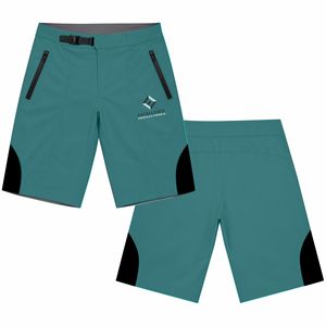 Shorts de VTT pour hommes, shorts de cyclisme rembourrés, équipement de protection respirant, léger et à séchage rapide - Product Image 1