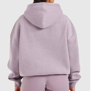 Sudadera con Logotipo, Manga Larga, Bolsillo, Estilo Hip-Hop, Holgada, Ropa de Invierno para Mujer - Product Image 3