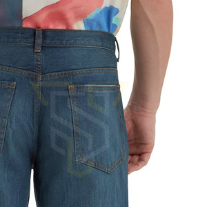 High Quality Fashion Wear Men Jeans Pants Solid Color Top Selling Men Jeans Pants For Adults - Product Image 5