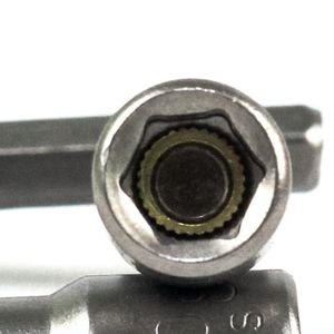 High Quality 8x45mm Magnetic Hex Nut Driver Bit Set 5PCS Roofing <b>Screw</b> <b>Socket</b> Bit for Power Drill Industrial Use - Product Image 3