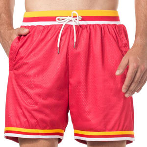 Men's Performance Basketball Shorts Moisture-Wicking Mesh Lining <b>Retro</b> Gym Shorts with Drawstring & <b>Phone</b> Pocket - Product Image 5
