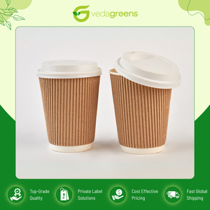 Gobelets en carton ondulé de haute qualité fabriqués en Inde – Gobelets anti-fuite pour servir des boissons chaudes pour les acheteurs en gros authentiques - Product Image 3