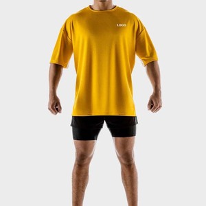 T-shirt Hip Hop imprimé sur mesure pour homme, style décontracté, mélange 100% coton/polyester - Product Image 2