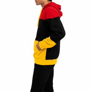Vêtement d'hiver décontracté unisexe, brodé, écologique, à capuche avec imprimé, coupe ample, coupe-vent - Product Image 5