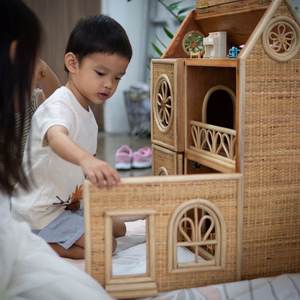 Muebles <span class=keywords><strong>de</strong></span> <span class=keywords><strong>muñecas</strong></span> al mejor precio, casa <span class=keywords><strong>de</strong></span> <span class=keywords><strong>muñecas</strong></span> <span class=keywords><strong>de</strong></span> ratán estilo victoriano, juguete para niños, casitas <span class=keywords><strong>de</strong></span> juegos para <span class=keywords><strong>muñecas</strong></span> - Product Image 6