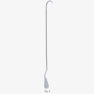 Sonde de diagnostic de fistule en acier inoxydable, instruments chirurgicaux pour examen et chirurgie, sondes de fistule Bouie, outil chirurgical - Product Image 1