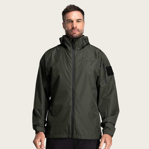 Chaqueta Cortavientos de Lona Transpirable y Resistente al Viento para Hombre, Diseño Personalizado de Alta Calidad, para Uso en Exteriores, Ropa de Invierno Informal y Cálida - Product Image 1