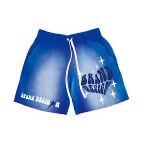 Pantalones Cortos de Felpa Francesa de Alta Calidad para Hombre, con Dobladillo sin Rematar, Efecto Desgastado por el Sol, con Cordón Ajustable, Lavado Ácido, Estampados y de Tejido Pesado - Product Image 6